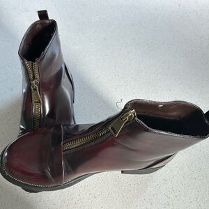 🍍 Electric Karma Women's Brown Ally Fashion Ankle Round Toe Boots 🍍SZ8